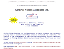 Tablet Screenshot of gardinernielsen.com